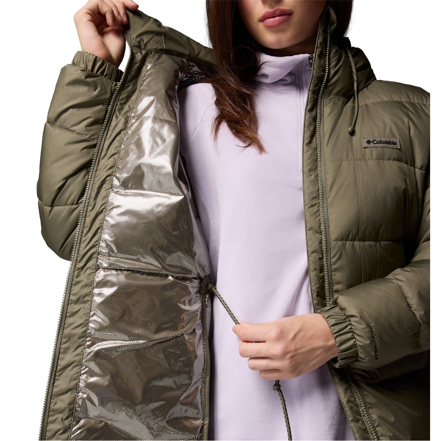 Columbia Womens Pike Lake Long Puffer Jacket