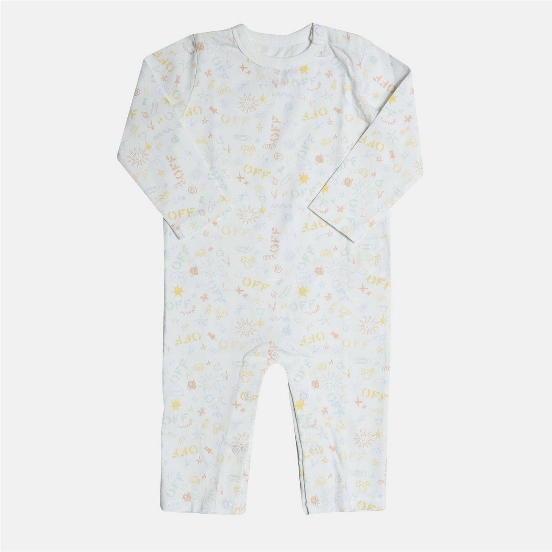 Off White Infants Doodle 3 Pack