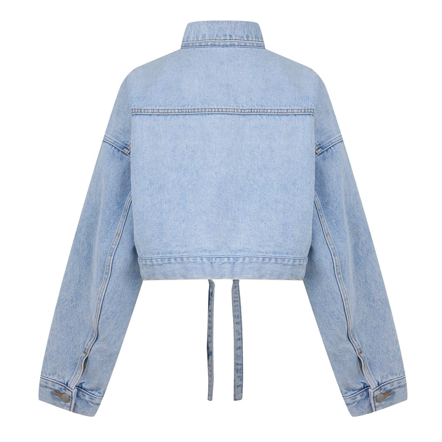 Alexander Wang Short Oversize Fit Trucker Jacket