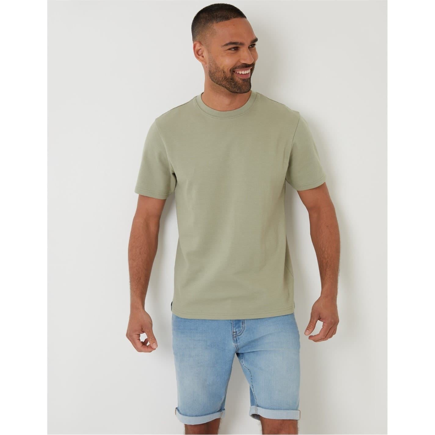 Threadbare Regular Fit Crew Neck Short Sleeve T-Shirt