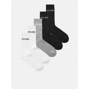 Jack and Jones Mens Regen 5 Pack Crew Socks