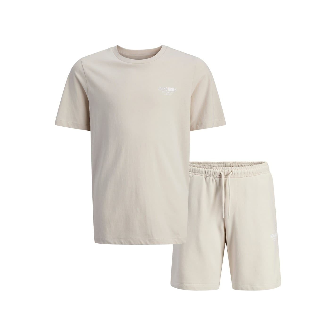 Jack and Jones T-Shirt And Short Set Juniors