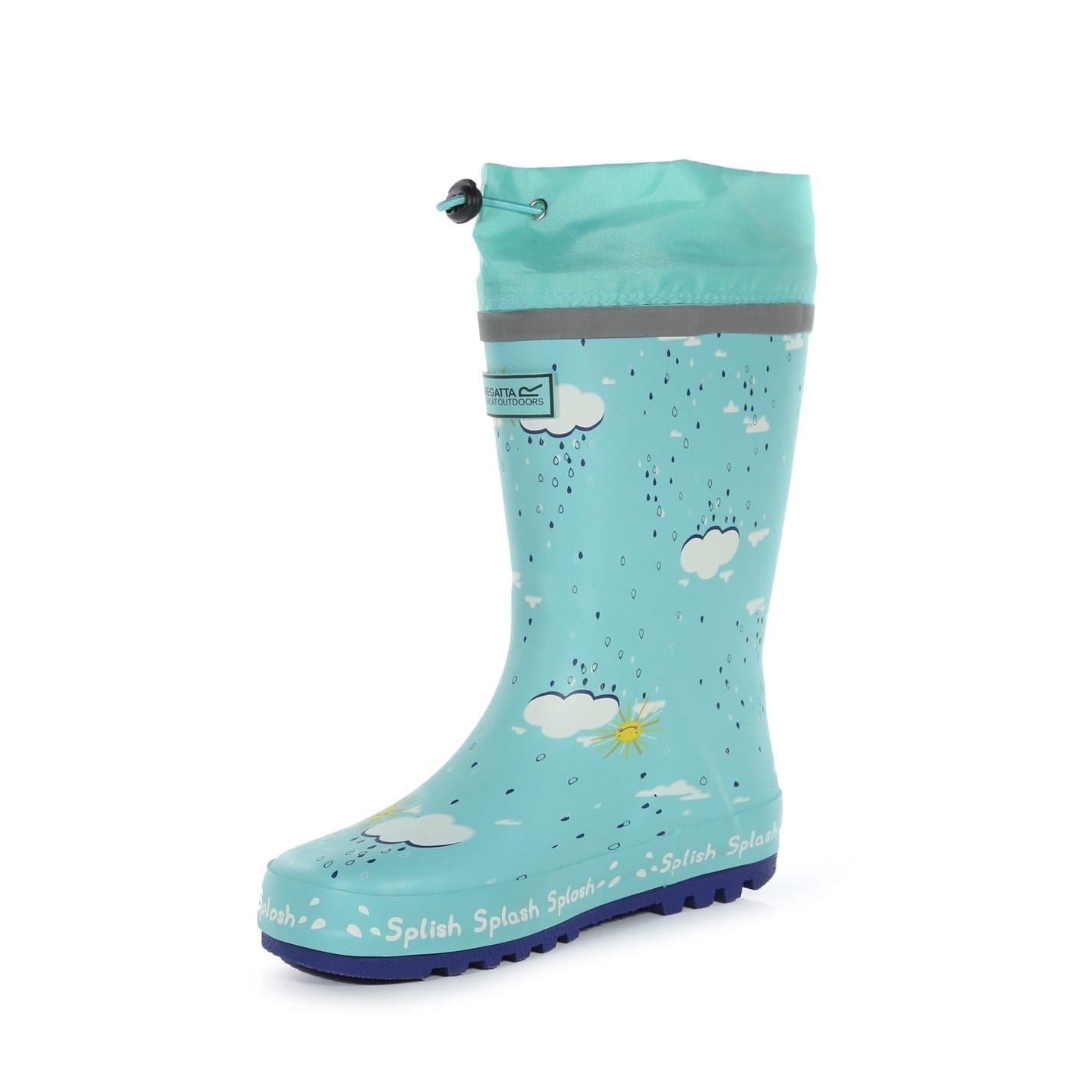 Regatta Splash Graphic Print Wellington Boots