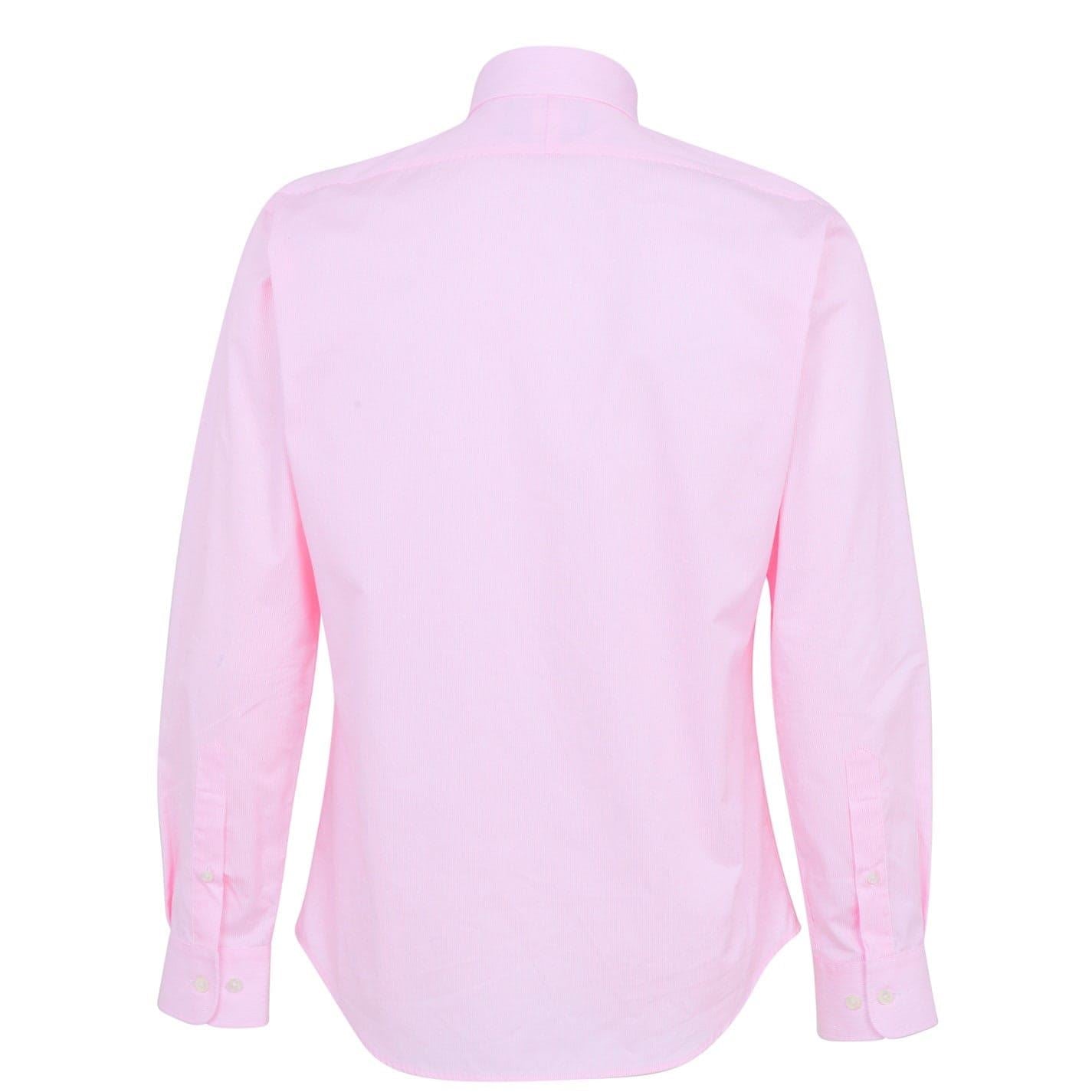 Haines and Bonner Tailor Fit Regular Collar Stripe Poplin Shirt