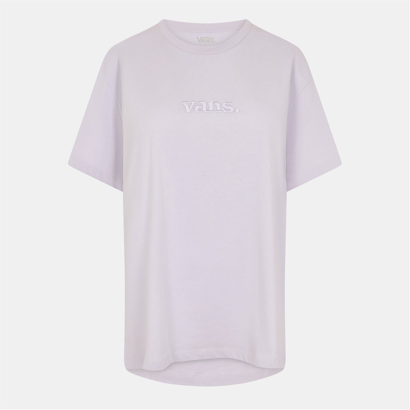 Vans Essential Regular Fit Lettering Short Sleeve T-Shirt