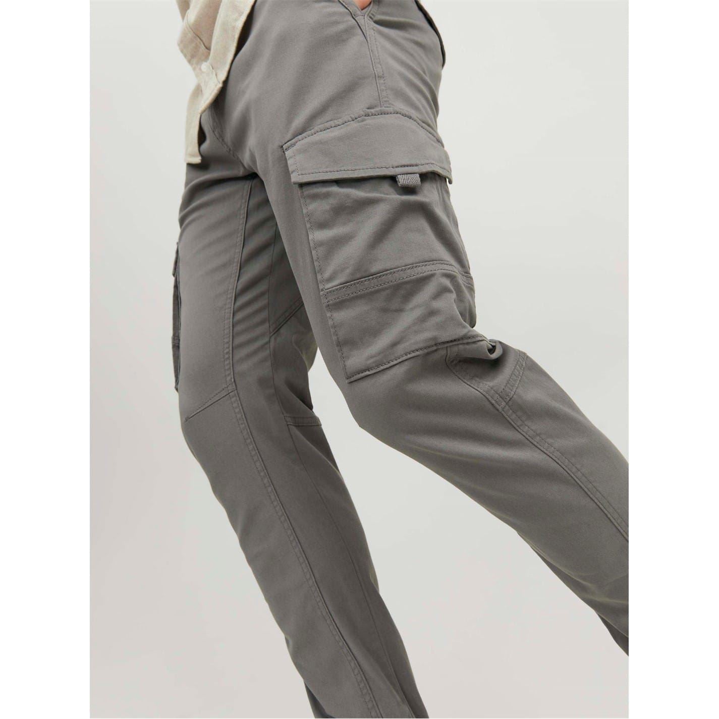 Jack and Jones Slim Stretch Cuffed Cargo Pants