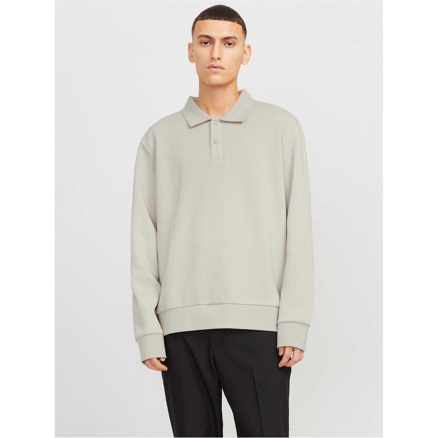 Jack and Jones Mens Sweat Polo