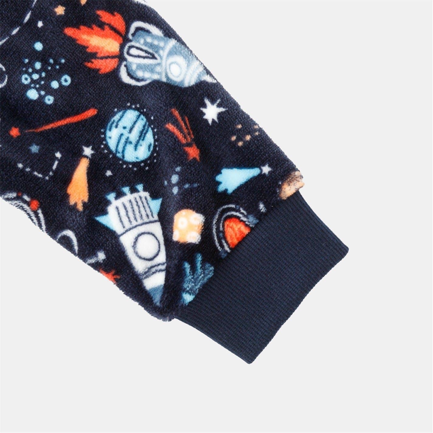 Star Fleece Onesie Game Print Junior