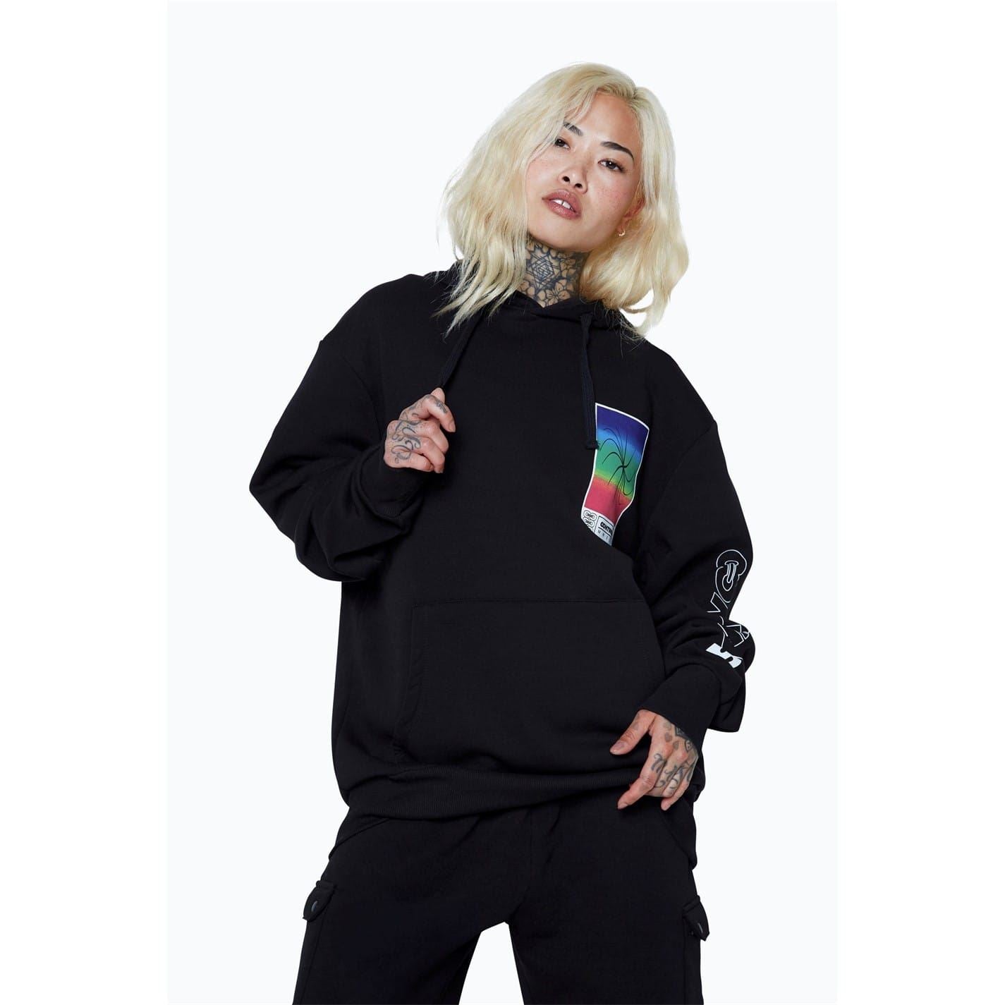 Hype Spectrum Hooded Relaxed Fit Sweatshirt