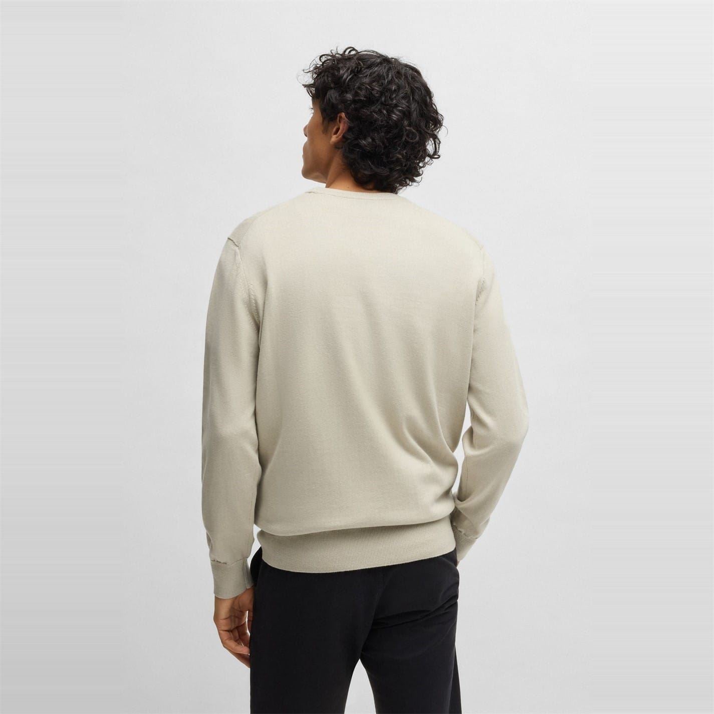 Boss Mens Kanovano Crew Neck Jumper