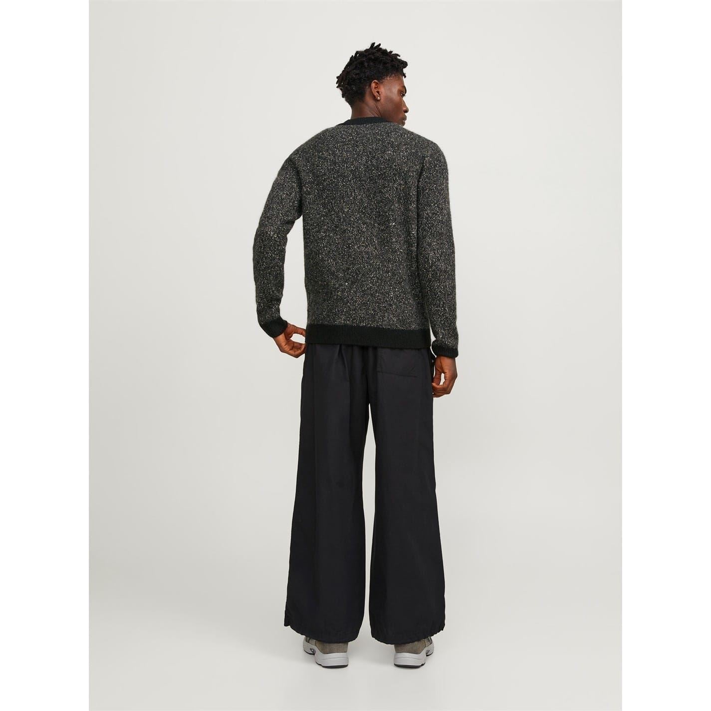 Jack and Jones Mens Space Crew Neck Knitted Jumper