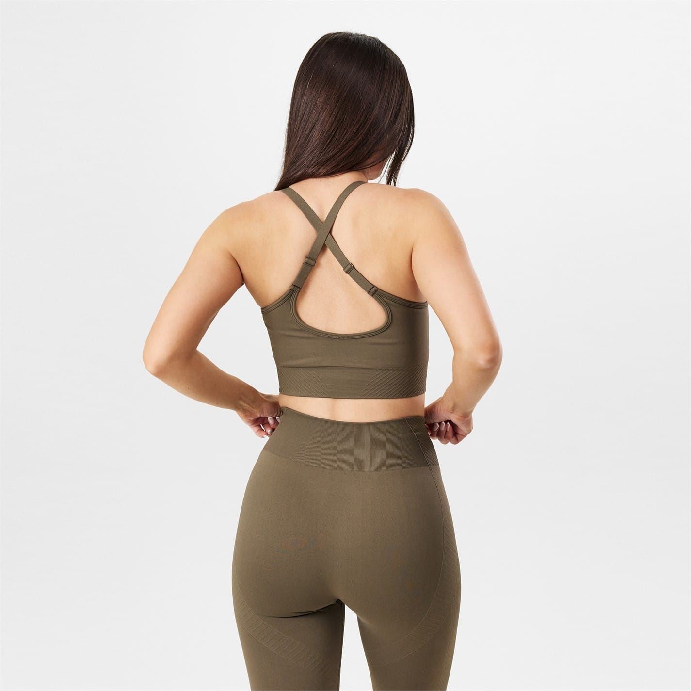 USA Pro Seamless Adjustable Sports Bra