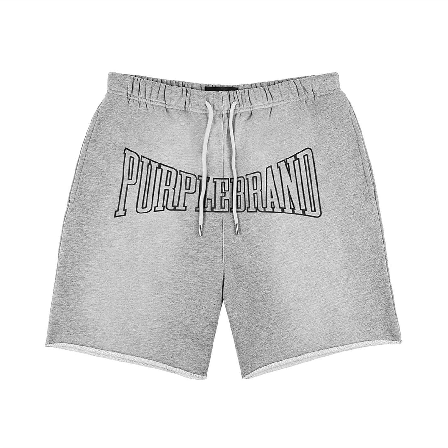 Purple Brand MWT Sweat Shorts with Closed Hem