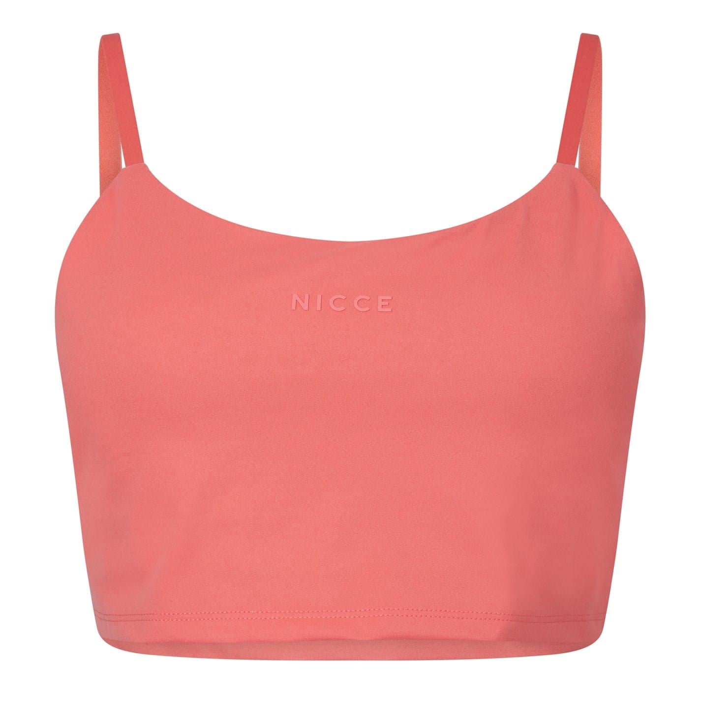 Nicce Cropped Scoop Neck Slim Fit Bra