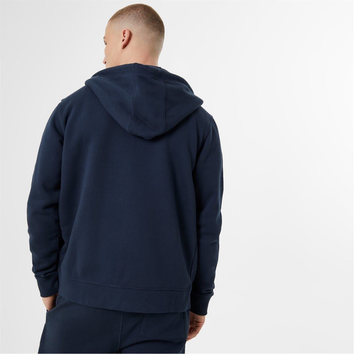 Jack Wills Mens Graphic Zip Hoodie