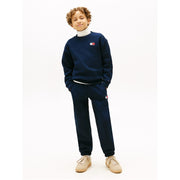 Tommy Hilfiger Flag Crew Neck Long Sleeve Jogger Set