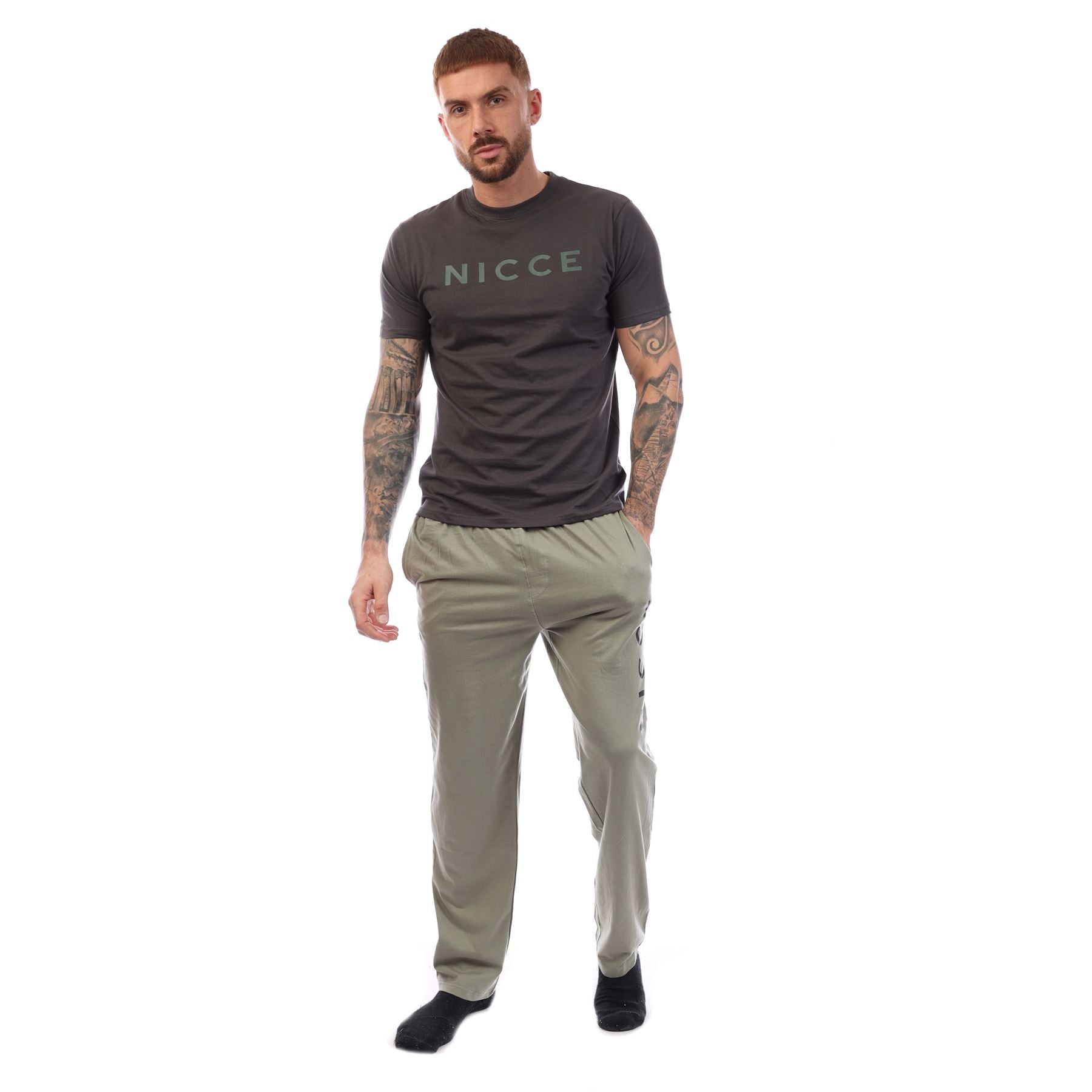 NICCE Mens Aderyn T-Shirt & Pant Set