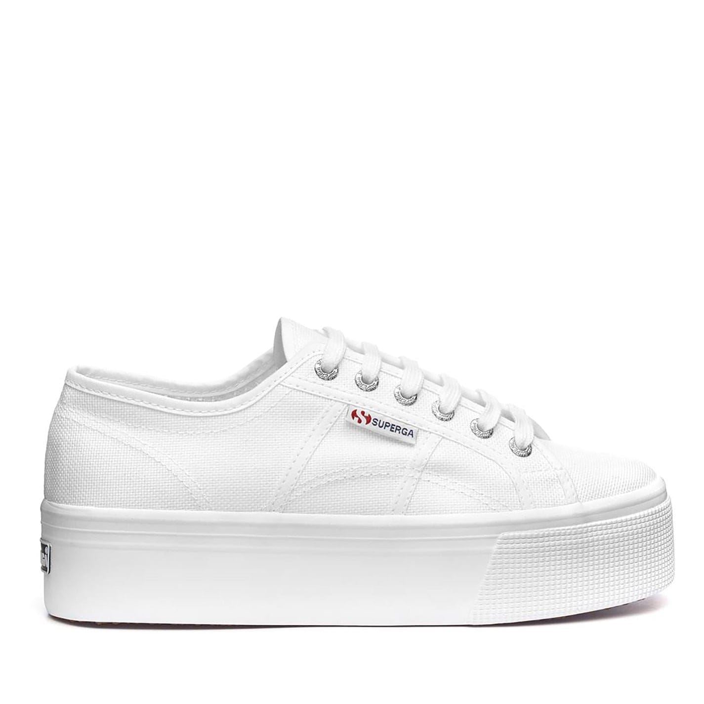 Superga 2790 Linea Canvas Low Top Platform Sneakers