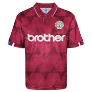 Score Draw Mens Manchester City Retro Away Shirt 1989