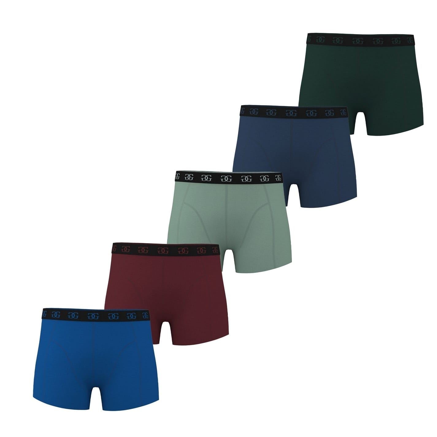 Giorgio Mens Essential 5 Pack Trunks