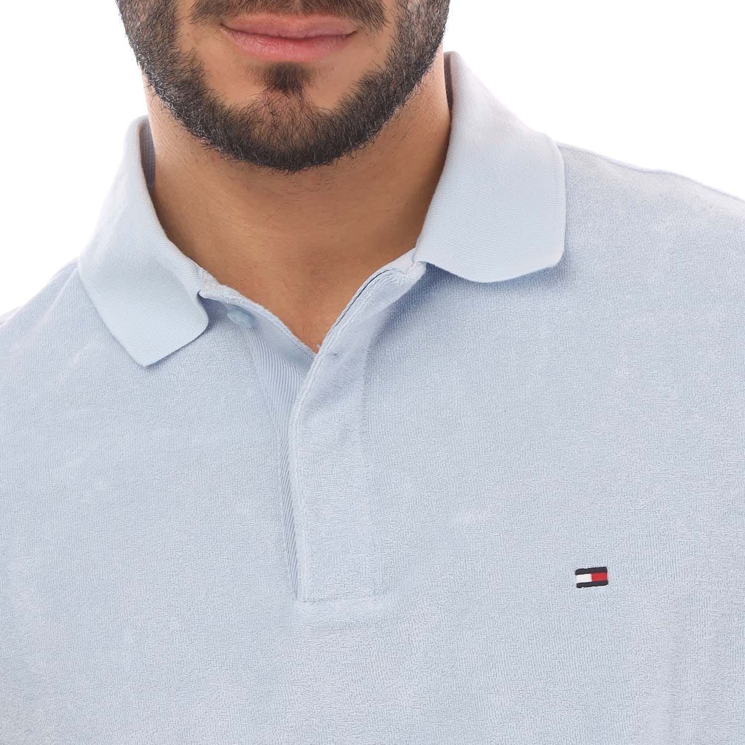 Tommy Hilfiger Micro Towelling Regular-Fit Polo Shirt