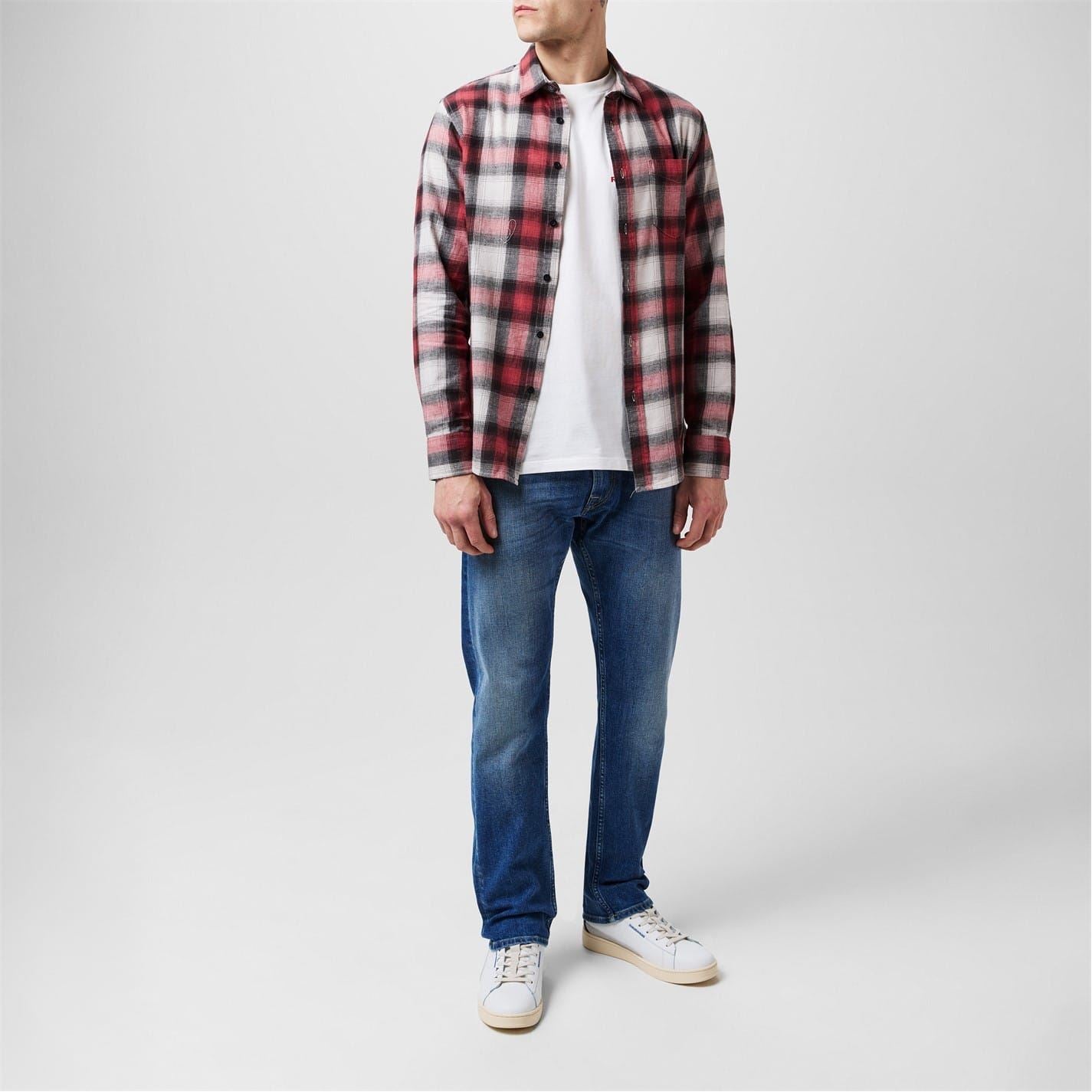 Replay Plaid Shirt Jacket