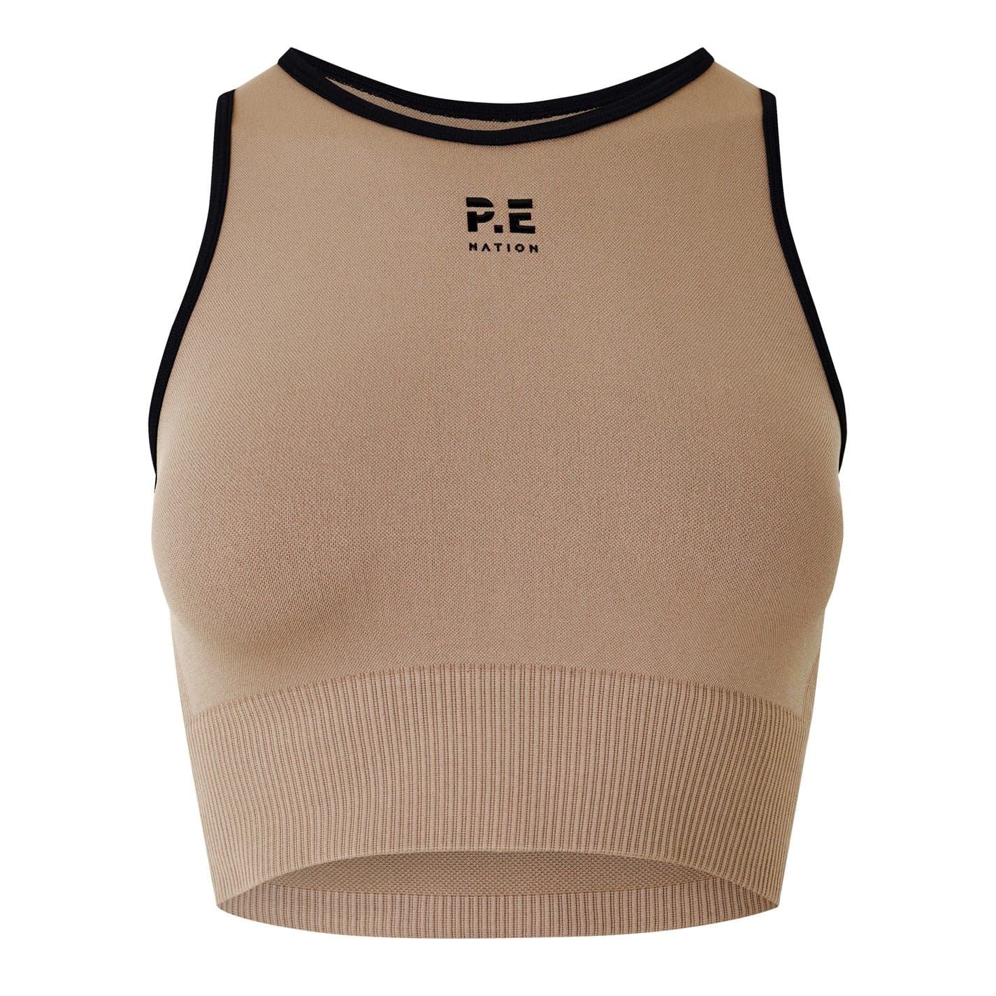 PE Nation Cropped Slim Fit Restore Tank