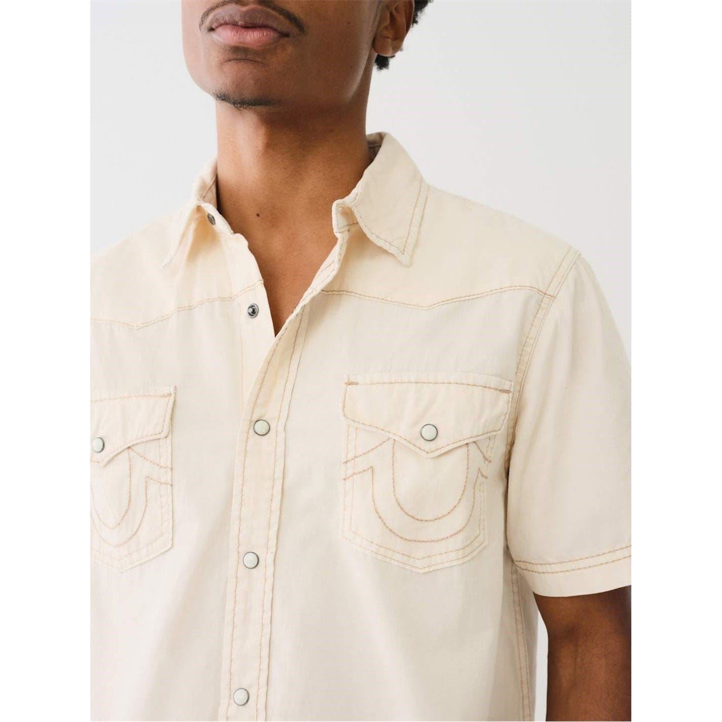True Religion Regular Fit Short Sleeve Shirt