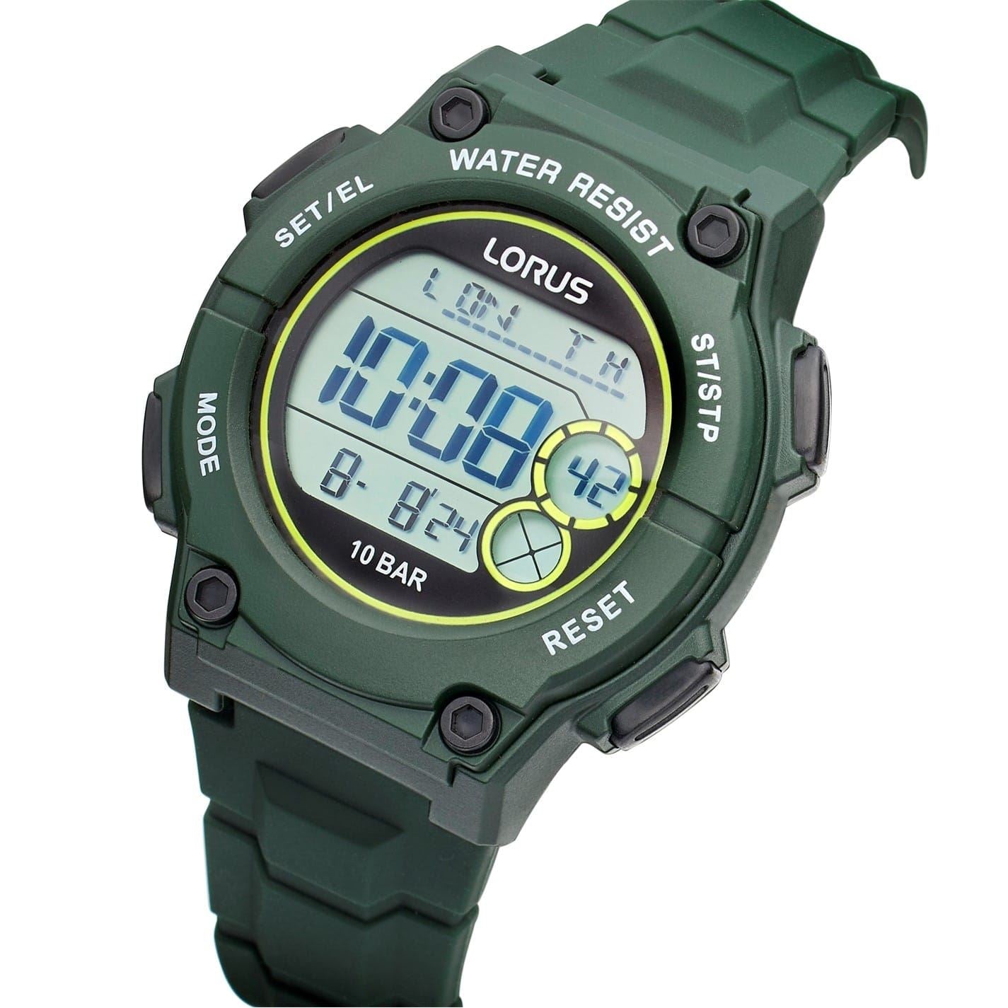 Lorus Digital Rubber Strap Digital Watch