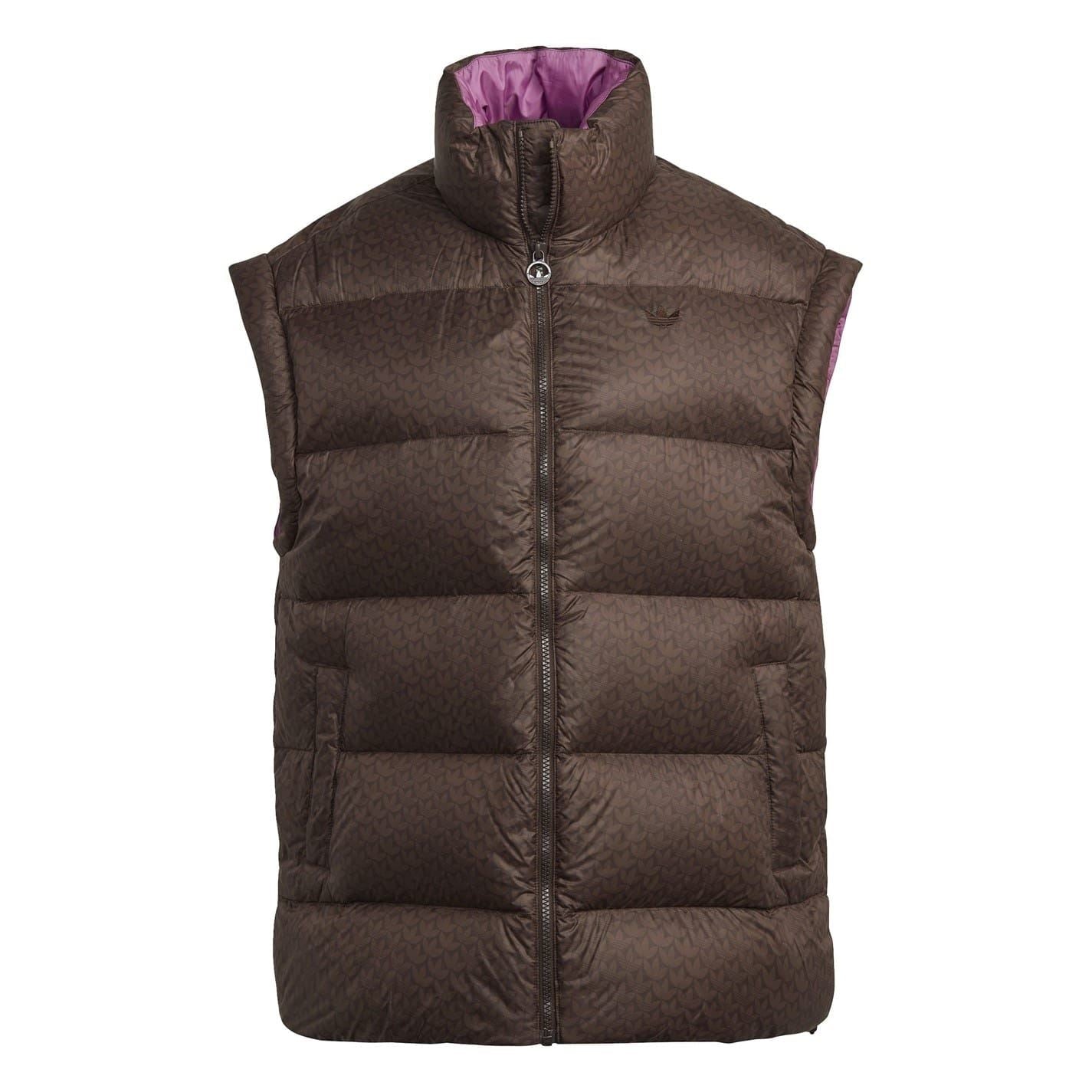 adidas Originals Geometric Patterned Down Gilet