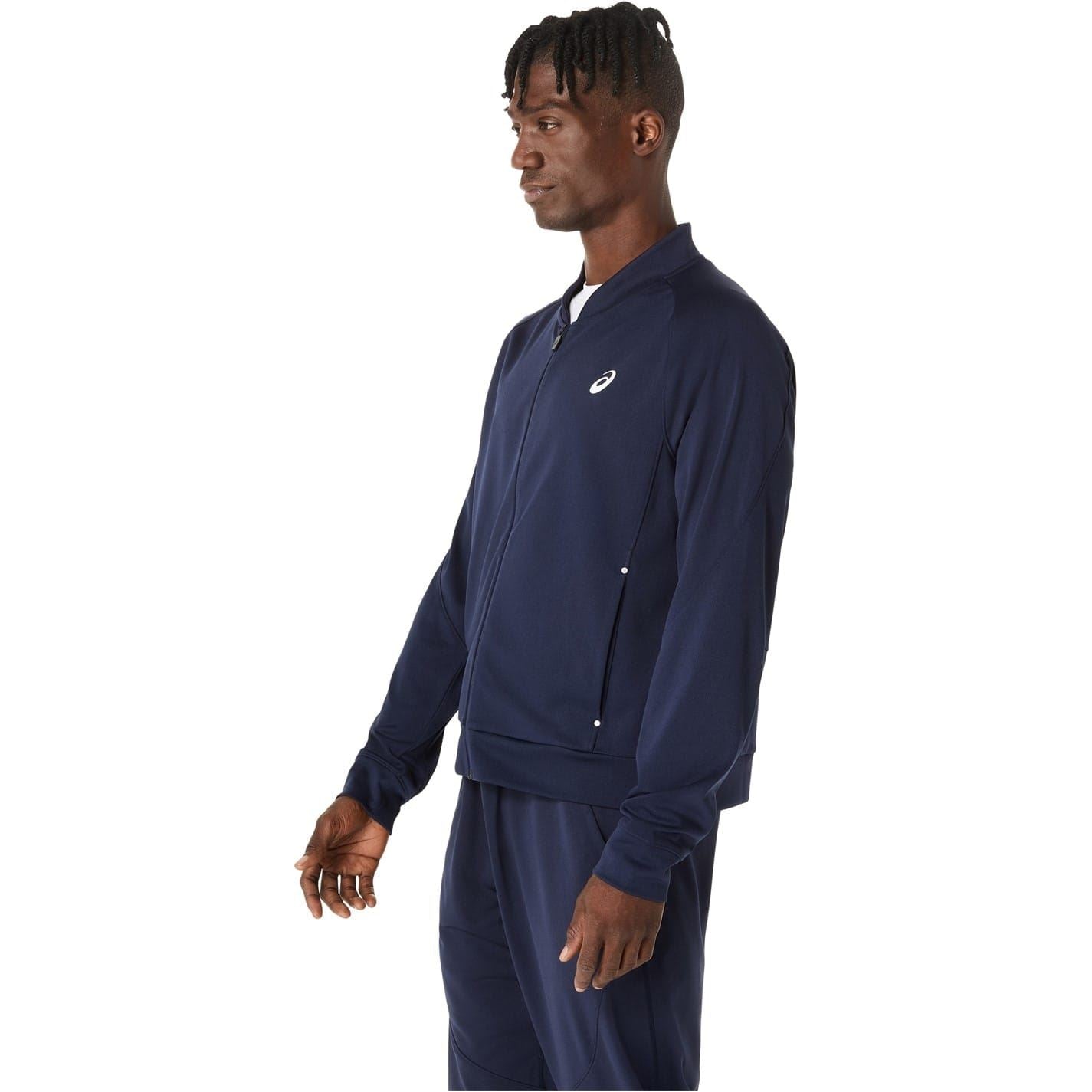 Asics Mens Court Warm Up Tracksuit Top