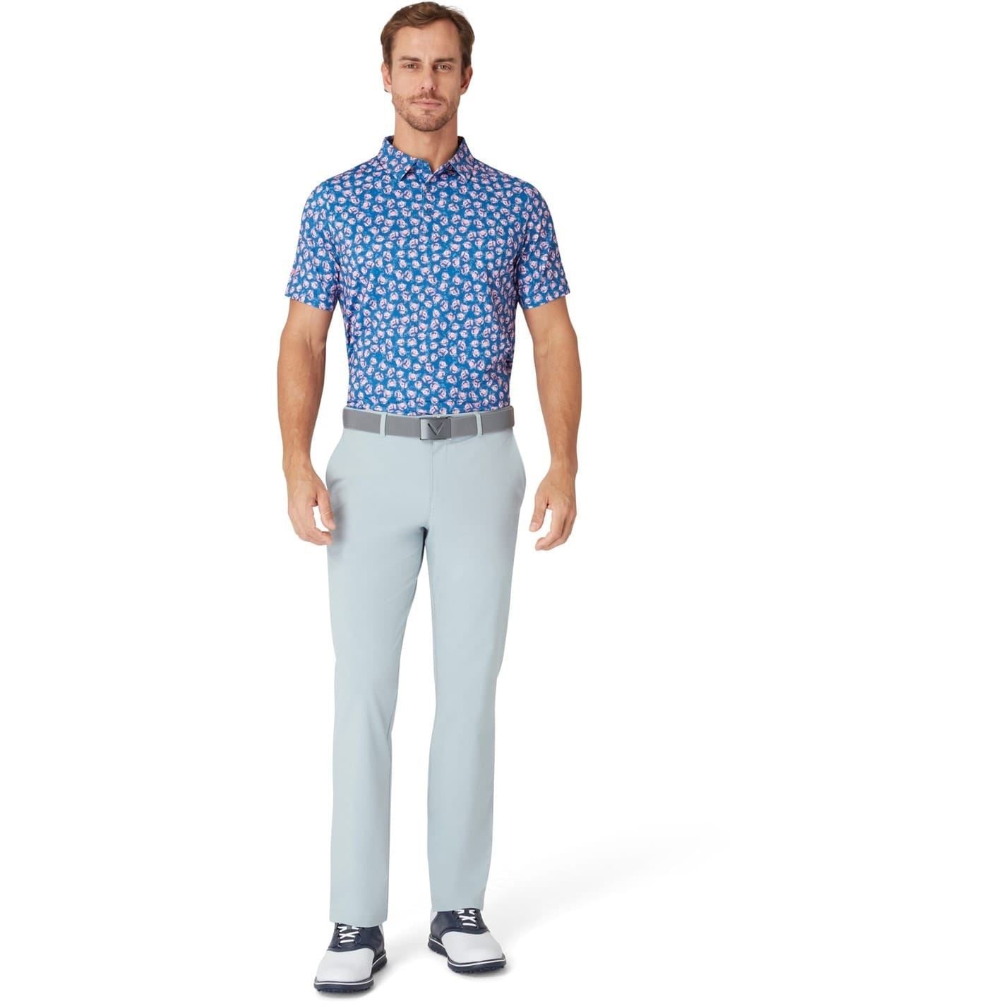 Callaway Emea Collared Short Sleeve Polo Shirt