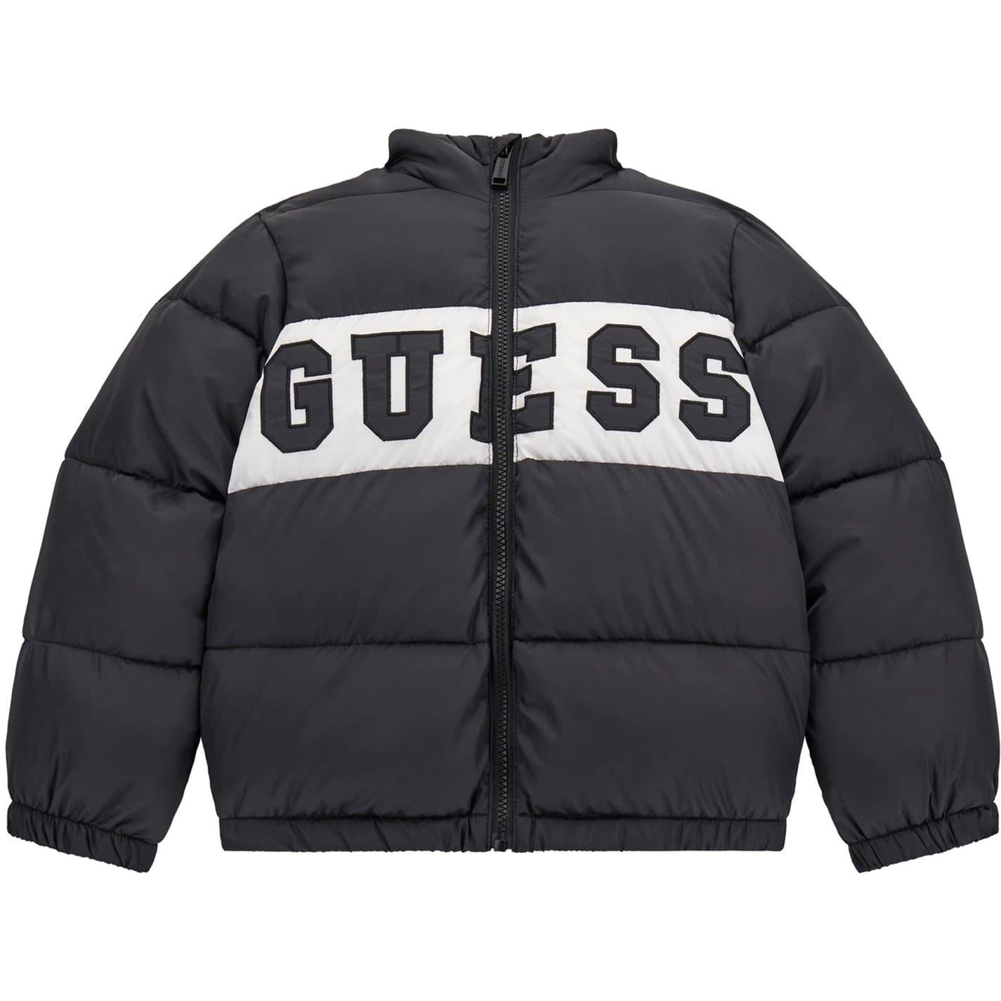 Guess Hooded Short Puffer Jacket
