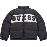 Guess Hooded Short Puffer Jacket