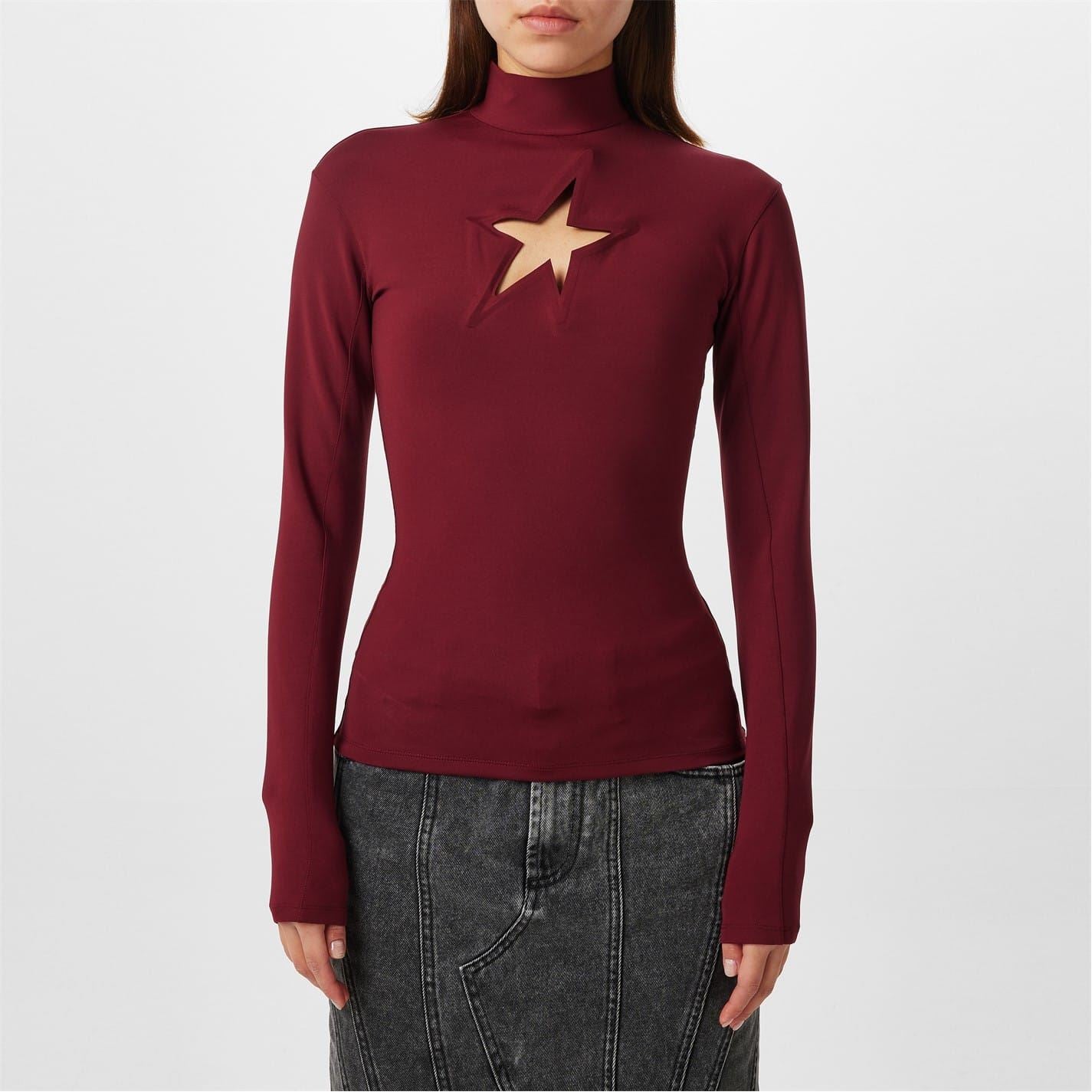 Mugler Star Top
