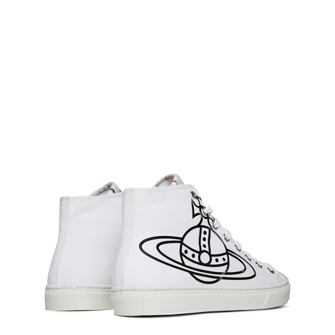 Vivienne Westwood Plimsoll High Top Trainers