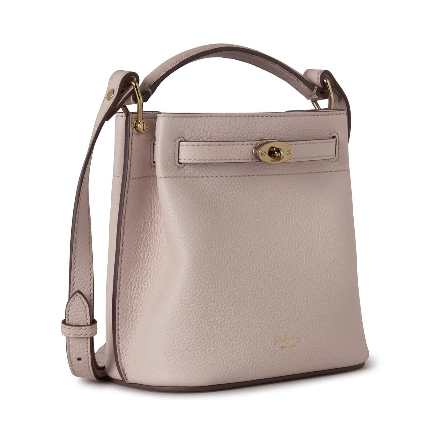 Mulberry Mini Islington Rectangle Shape Grab Bag with Logo