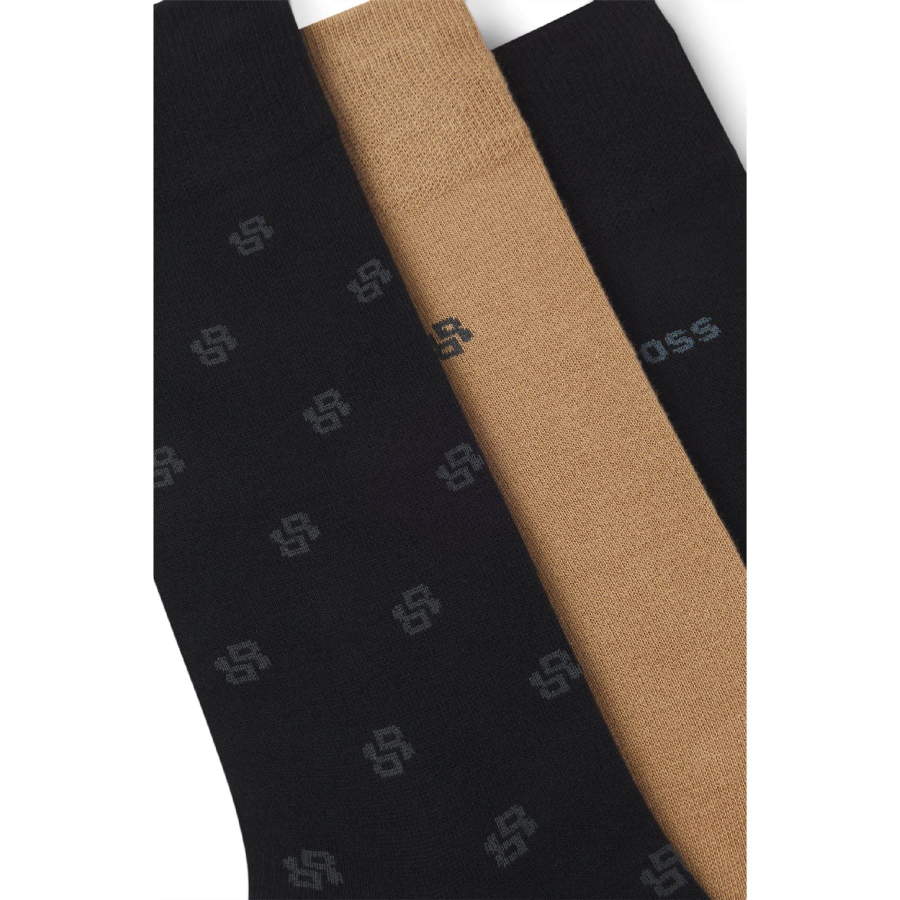 Boss 3 Pack of Regular Length Socks