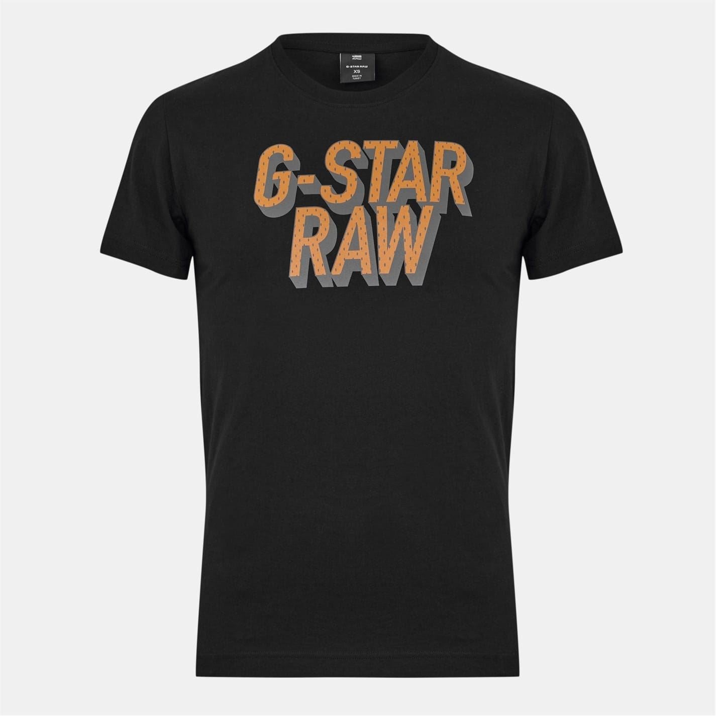 G Star Dotted Graphic T-Shirt
