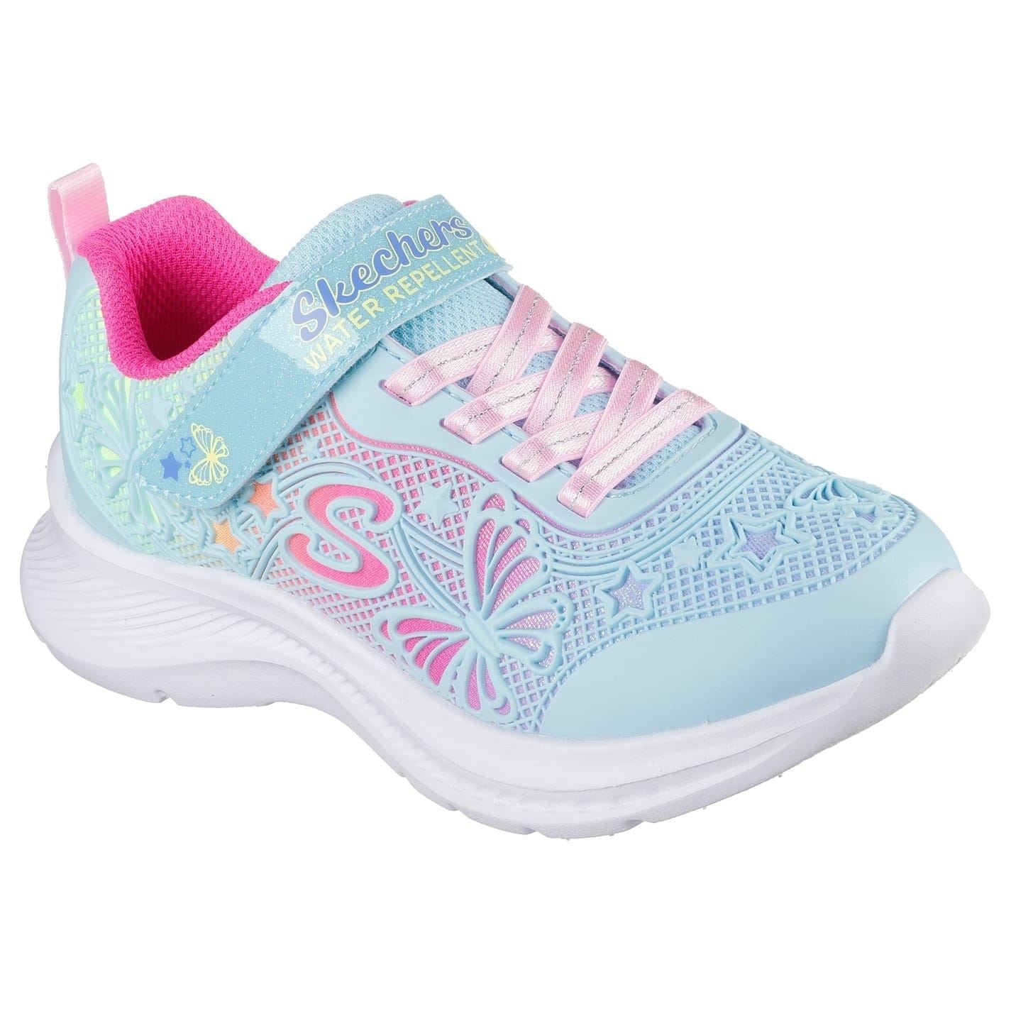 Skechers Girls Floral Low Top Sneakers