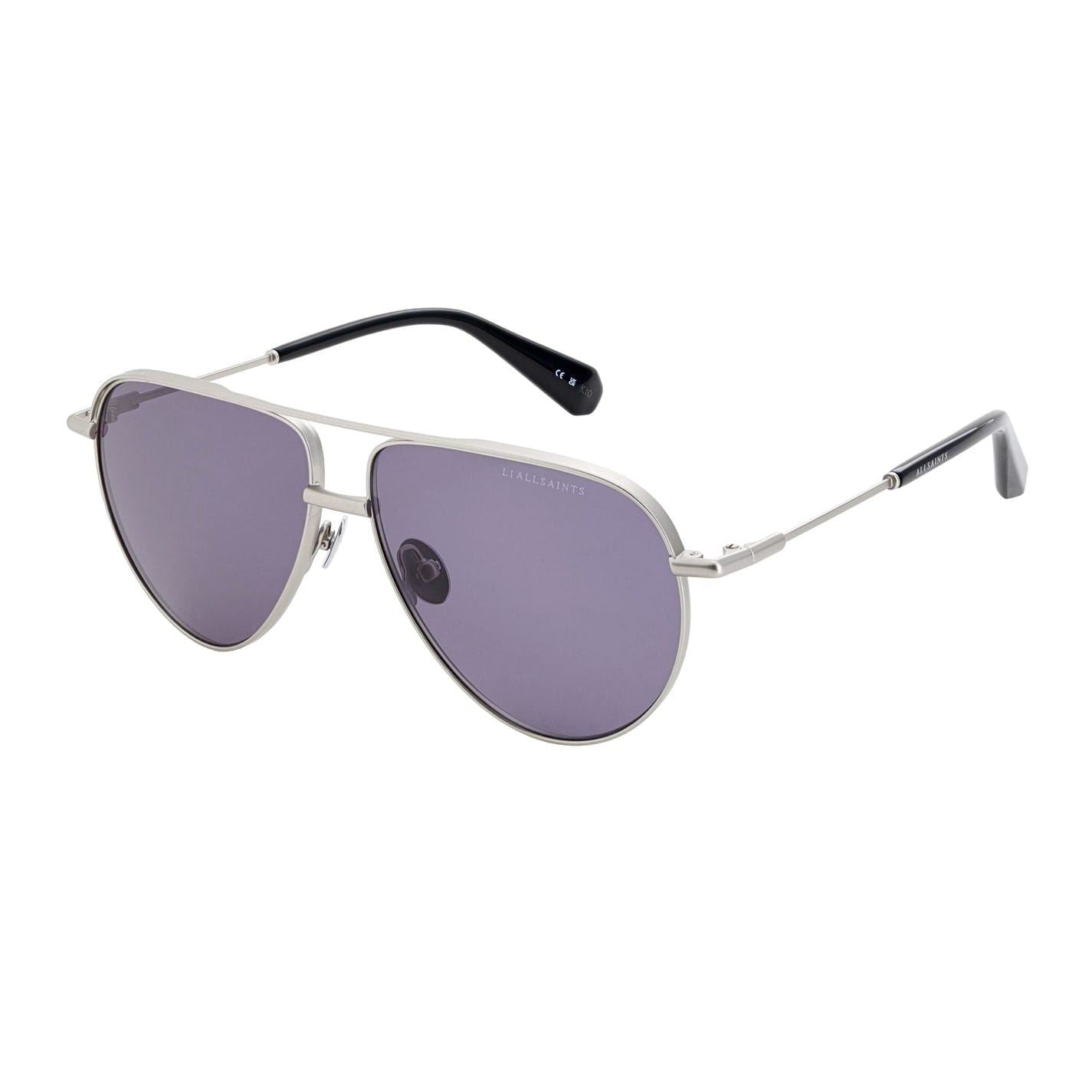 AllSaints Sai Murphy Double Bridge Aviator Sunglasses