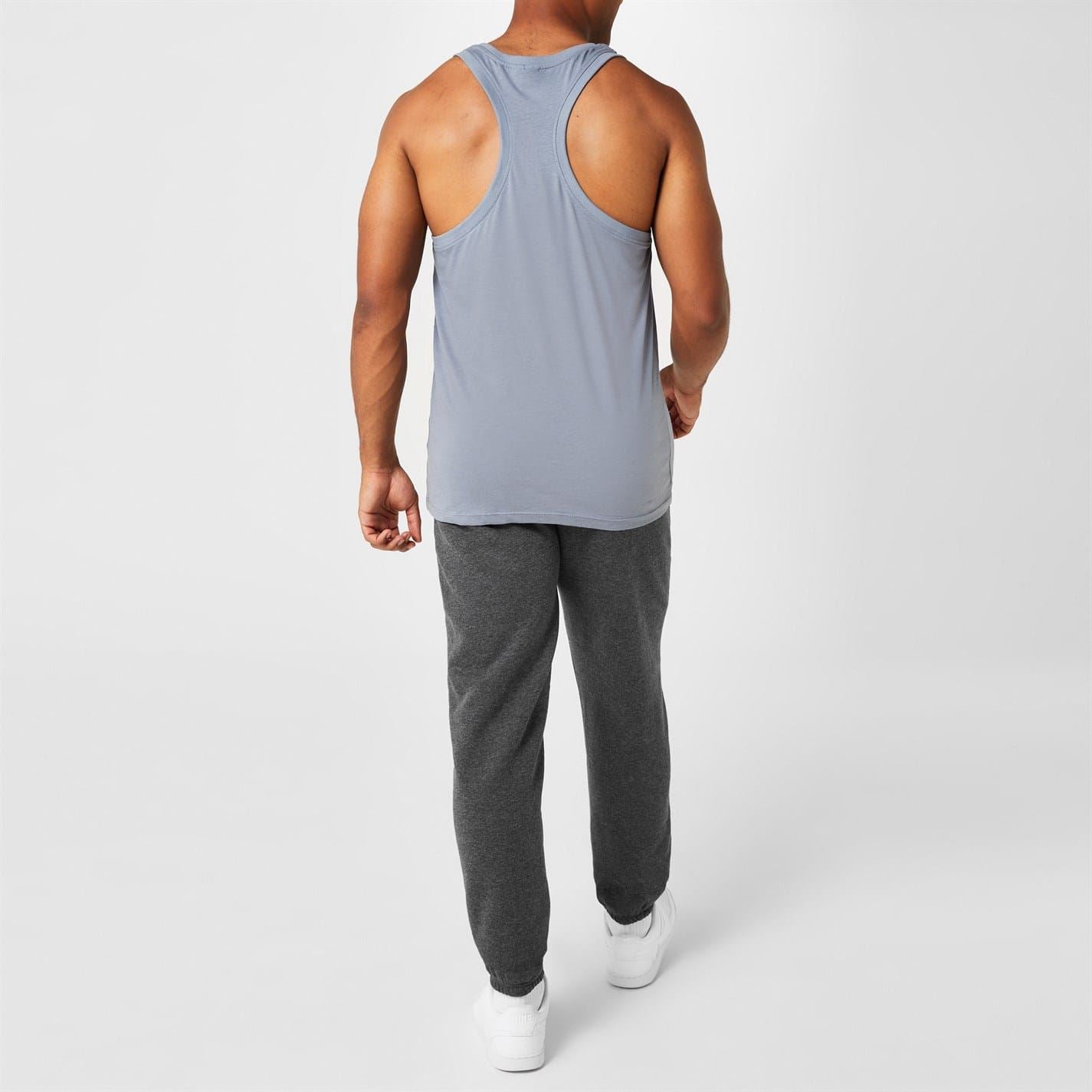 Slazenger Mens Cuffed Fleece Jogging Pants