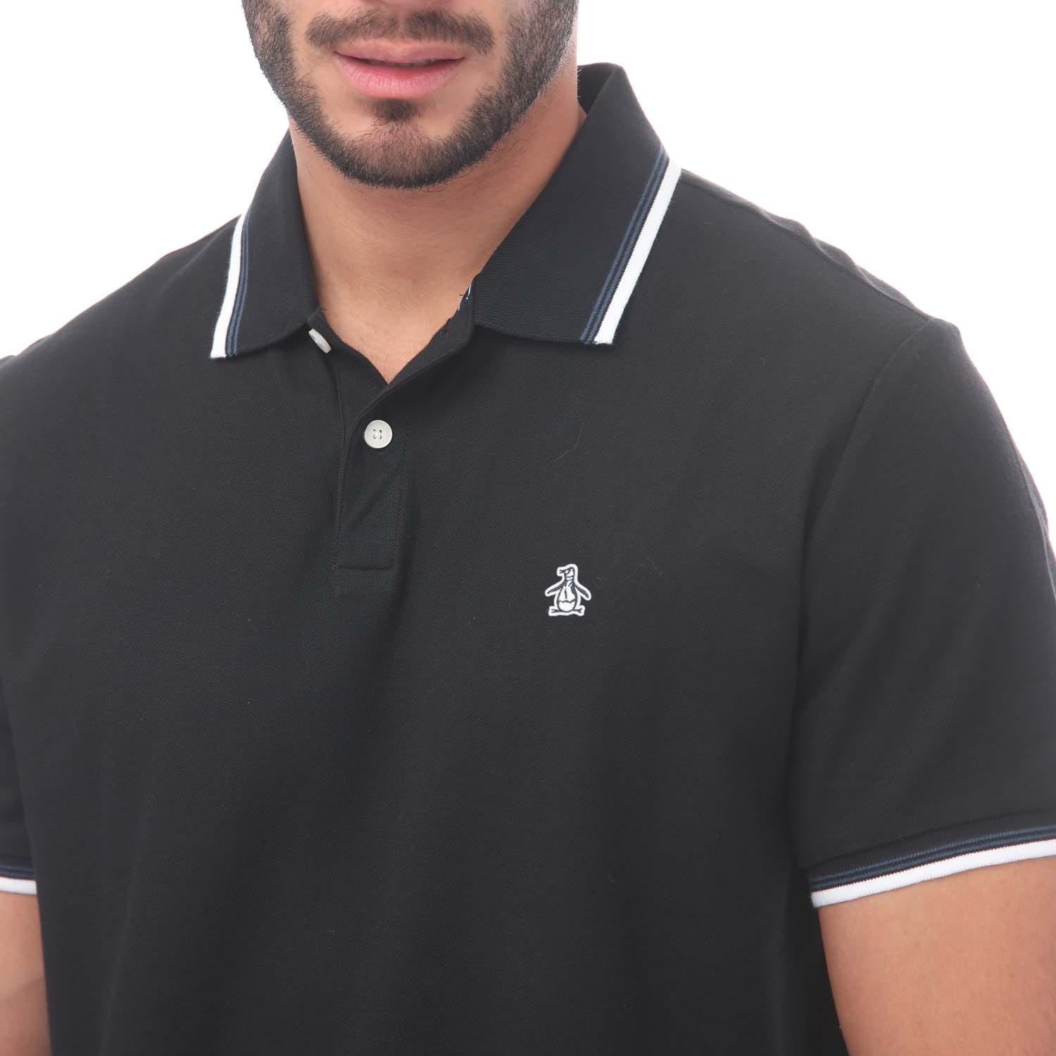 Original Penguin Tipped Pique Polo Shirt