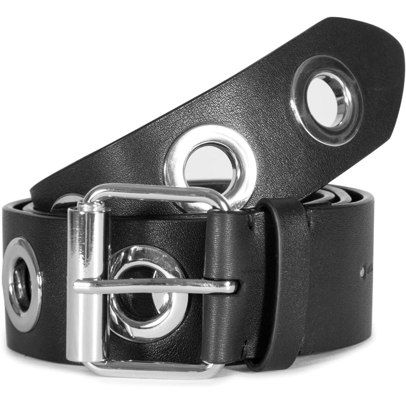 AllSaints 42mm Eyelet Leather Belt