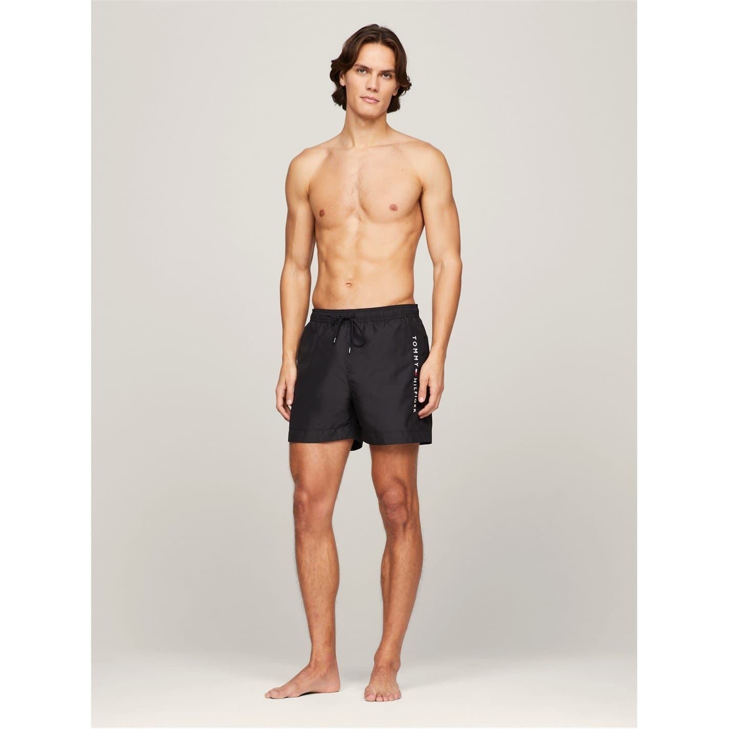 Tommy Hilfiger Regular Fit Swim Short with Drawstring