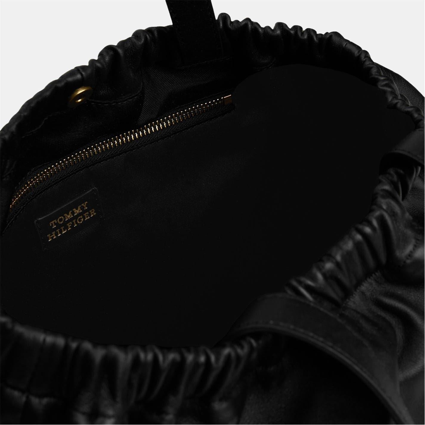 Tommy Hilfiger Rectangle Shape Tote with Gold Tone Hardware