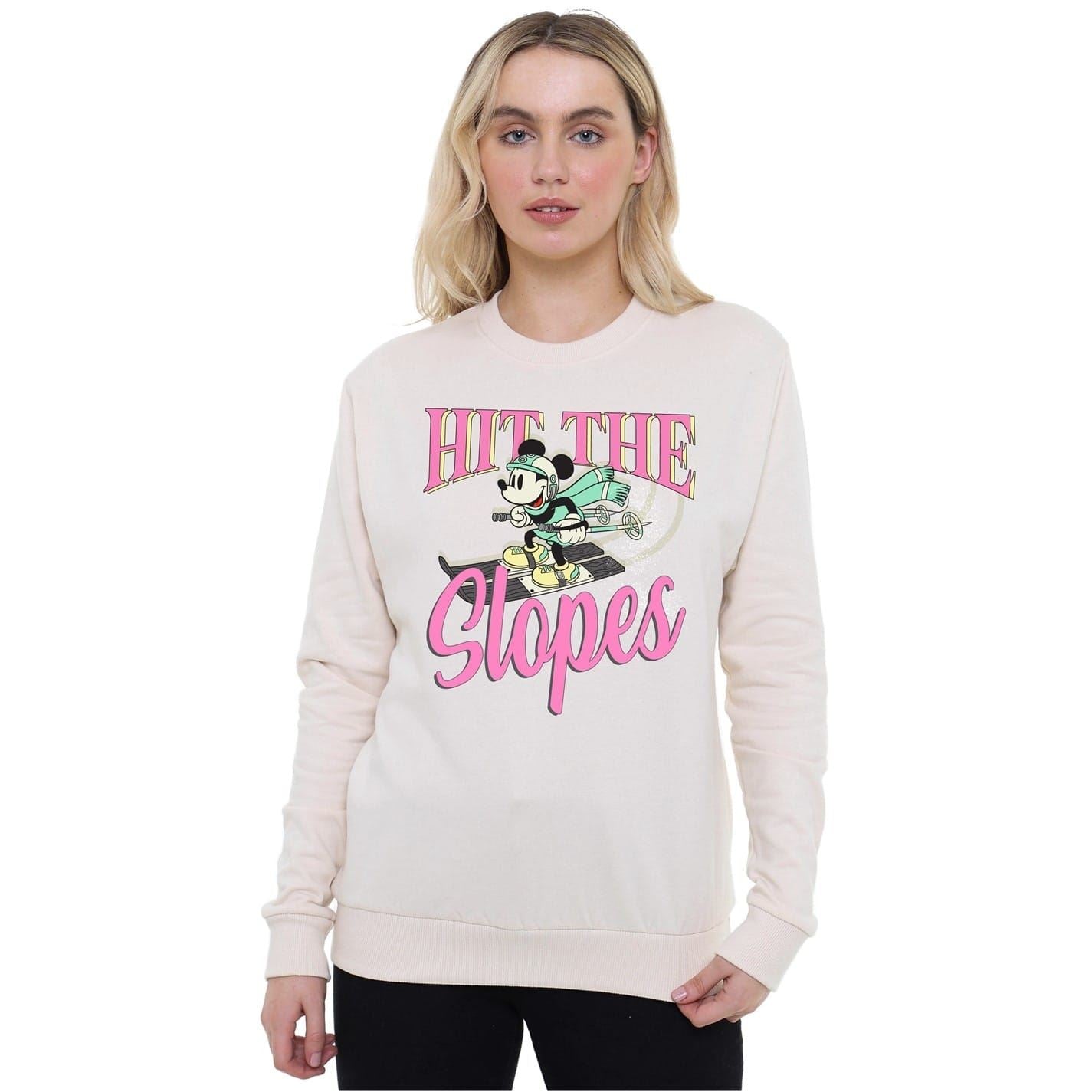 Disney Mickey Mouse Graphic Crew Neck Sweater
