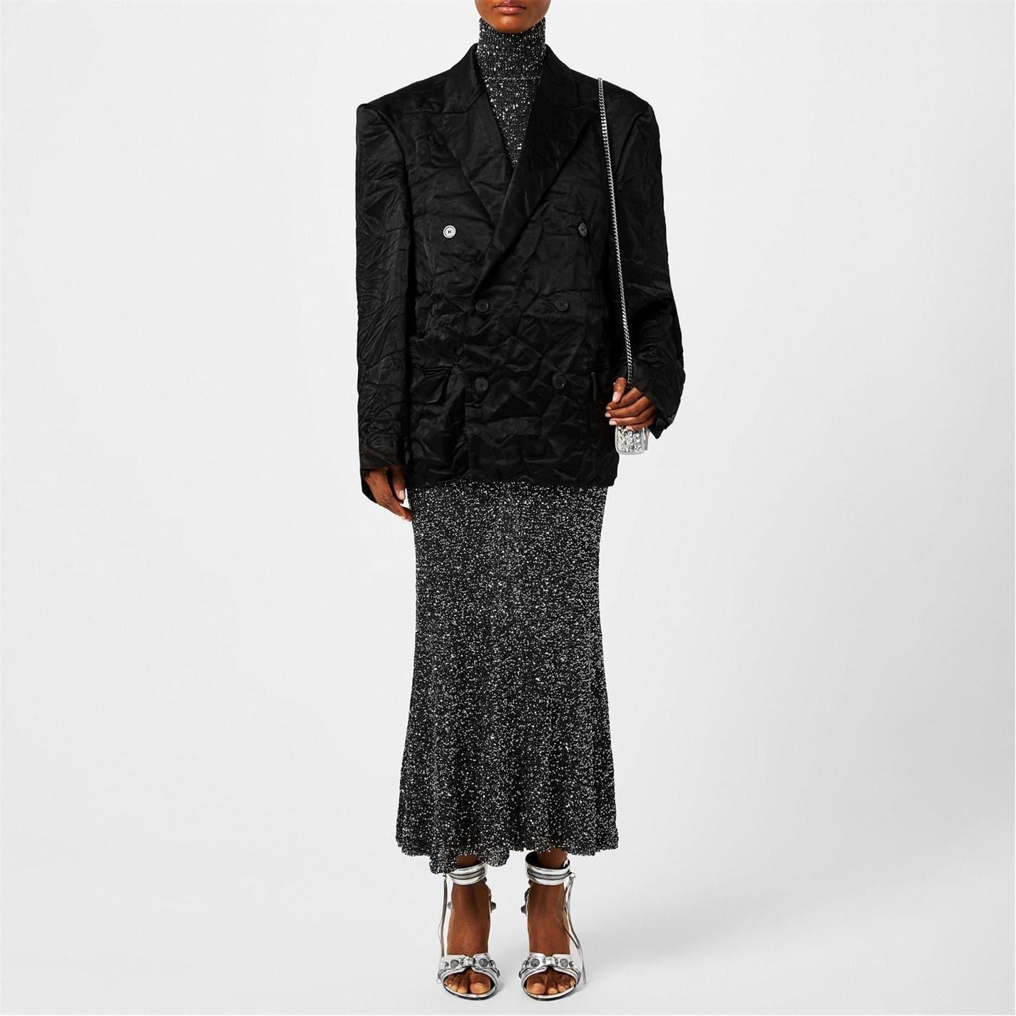 Balenciaga Sequinned Long Dress