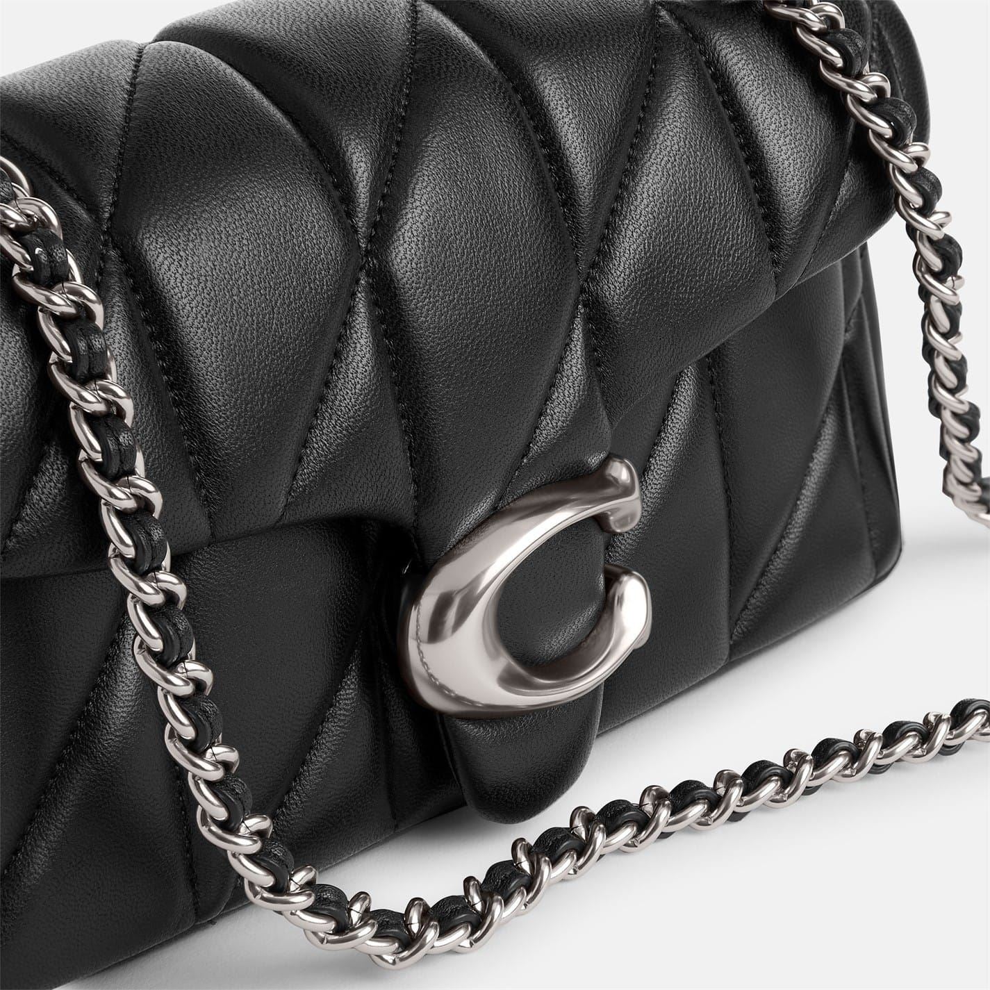 Coach Tabby 20 Geometric Patterned Chain Shoulder Bag