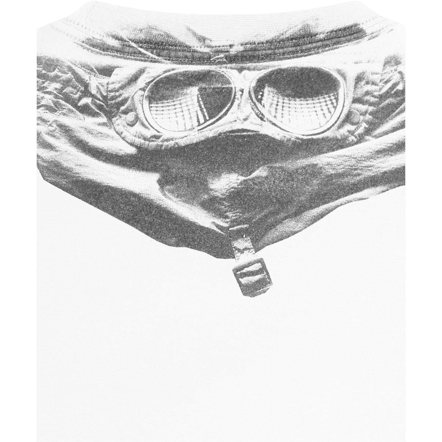 C.P. Company Boys Goggle Logo T-Shirt